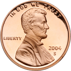 2004-S Lincoln Head Cent Main Image