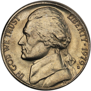 1979-D Jefferson Nickel MS60 Main Image