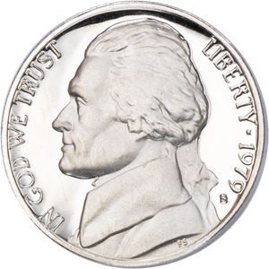 1979-S Type 1 Jefferson Nickel Filled S Proof PR63 Main Image
