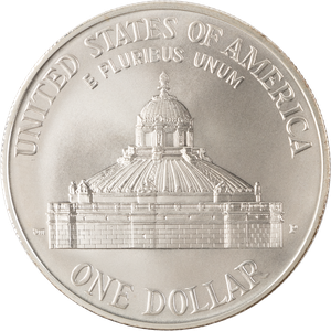 2000-P Library of Congress Bicentennial Silver Dollar Main Image