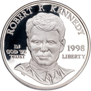1998-S Robert F. Kennedy Silver Dollar Main Image