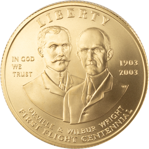 2003-W First Flight Centennial Gold $10 Main Image