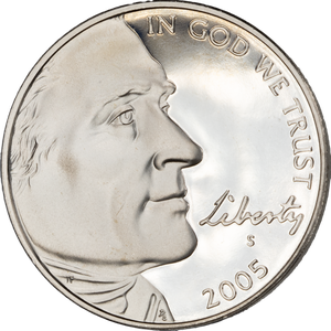 2005-S Jefferson Nickel - Bison Main Image