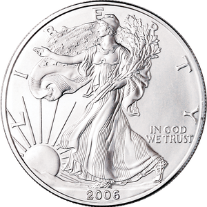 2006 $1 Silver American Eagle Main Image