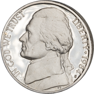 1984-S Jefferson Nickel Proof PR63 Main Image