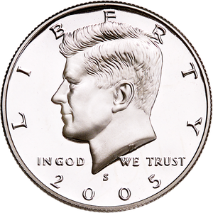 2005-S 90% Silver Kennedy Half Dollar Main Image