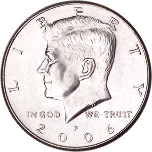 2006-P Kennedy Half Dollar MS60 Main Image