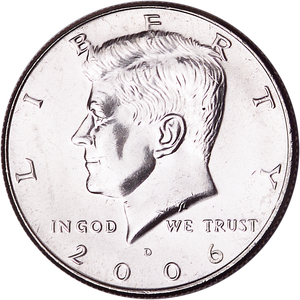 2006-D Kennedy Half Dollar MS60 Main Image