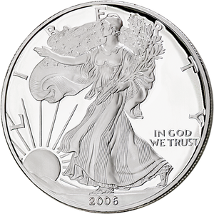 2006-W $1 Silver American Eagle Main Image