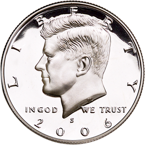 2006-S 90% Silver Kennedy Half Dollar Main Image