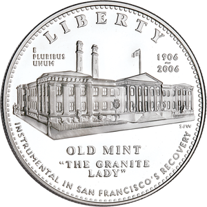 2006-S San Francisco Old Mint Commemorative Silver Dollar Main Image
