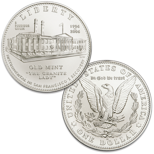 2006-S San Francisco Old Mint Centennial Silver Dollar Main Image