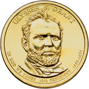 2011-P Ulysses S. Grant Presidential Dollar Main Image