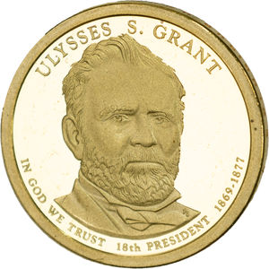 2011-S Ulysses S. Grant Presidential Dollar Main Image