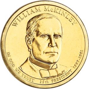 2013-P William McKinley Presidential Dollar Main Image