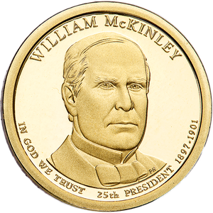 2013-S William McKinley Presidential Dollar Main Image