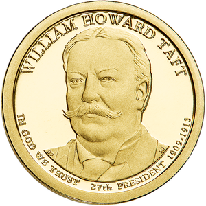 2013-S William Howard Taft Presidential Dollar Main Image