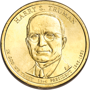 2015-D Harry S. Truman Presidential Dollar Main Image