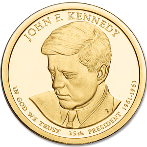 2015-S John F. Kennedy Presidential Dollar Main Image