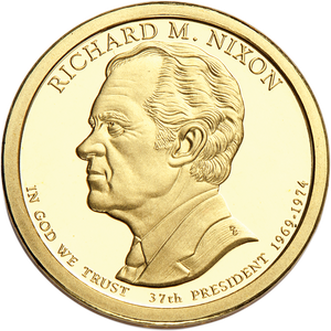2016-S Richard M. Nixon Presidential Dollar Main Image