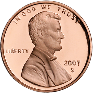 2007-S Lincoln Head Cent Main Image