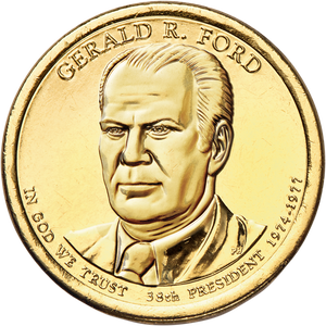 2016-D Gerald R. Ford Presidential Dollar Main Image