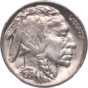 1938 D over D Buffalo Nickel Main Image