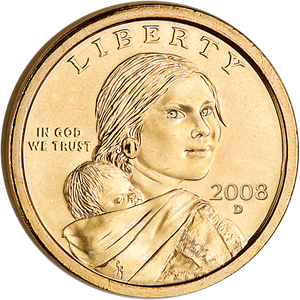 2008-D Sacagawea Dollar Main Image