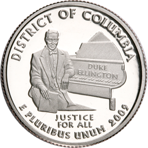 2009-S 90% Silver District of Columbia Territories Quarter Main Image
