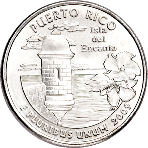 2009-P Puerto Rico Territories Quarter Main Image