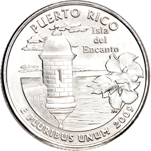 2009-D Puerto Rico Territories Quarter Main Image