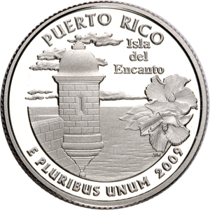 2009-S Puerto Rico Territories Quarter Main Image