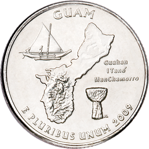 2009-P Guam Territories Quarter Main Image