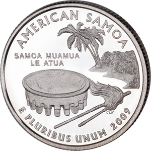 2009-S American Samoa Territories Quarter Main Image