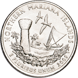 2009-D Northern Mariana Islands Territories Quarter Main Image