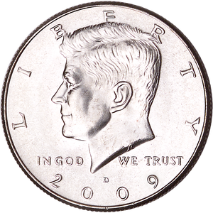 2009-D Kennedy Half Dollar Main Image