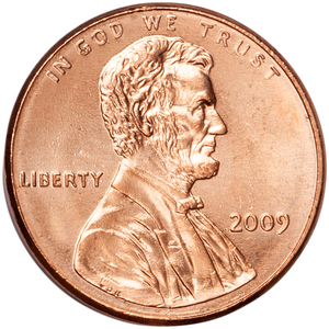 2009 Lincoln Birthplace Cent, Uncirculated, MS60 Main Image
