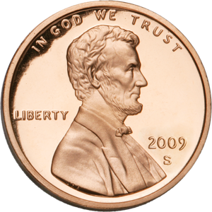 2009-S Lincoln Professional Life Cent, Choice Proof, PR63 Main Image