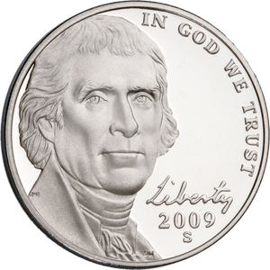 2009-S Jefferson Nickel Main Image