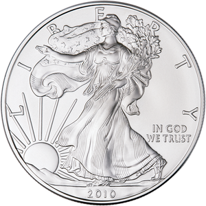 2010 $1 Silver American Eagle Main Image