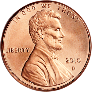 2010-D Lincoln Head Cent Main Image