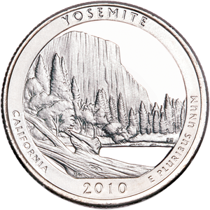 2010-P Yosemite National Park Quarter Main Image