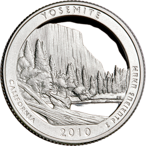 2010-S Yosemite National Park Quarter Main Image
