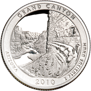 2010-S Grand Canyon National Park Quarter Main Image