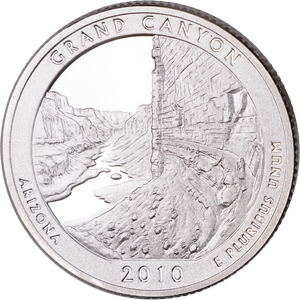 2010-S 90% Silver Grand Canyon National Park Quarter Main Image