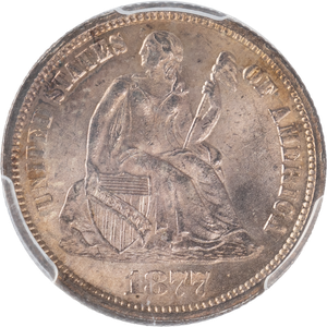 1877-CC Liberty Seated Dime Main Image