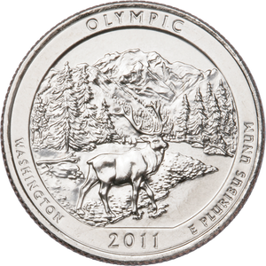2011-D Olympic National Park Quarter Main Image