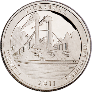 2011-S Vicksburg National Military Park Quarter Main Image
