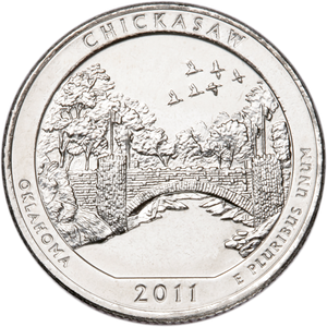 2011-P Chickasaw National Park Quarter Main Image