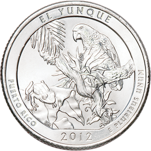 2012-P El Yunque National Forest Quarter Main Image